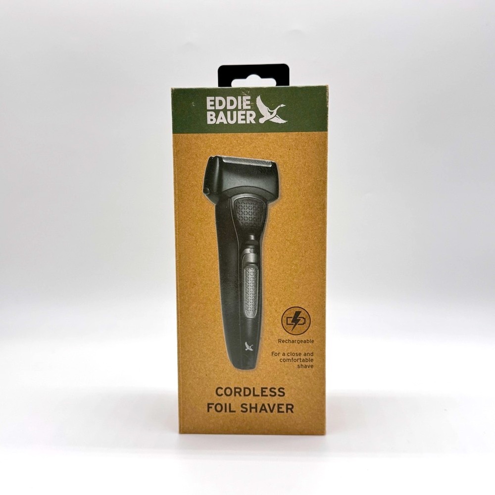 Eddie Bauer Black Cordless Foil Shaver
